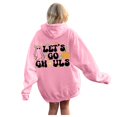 thumbnail image 1 of WEAIXIMIUNG Sweat à Capuche pour Femmes Mode Décontractée Lettres Imprimées devant et derrière Sweat à Capuche Décontracté Ample, 1 of 7