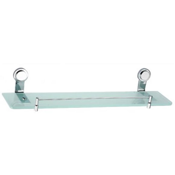 Dawn Kitchen & Bath 9310S 24 in. Bathroom Shelf - Satin Nickel