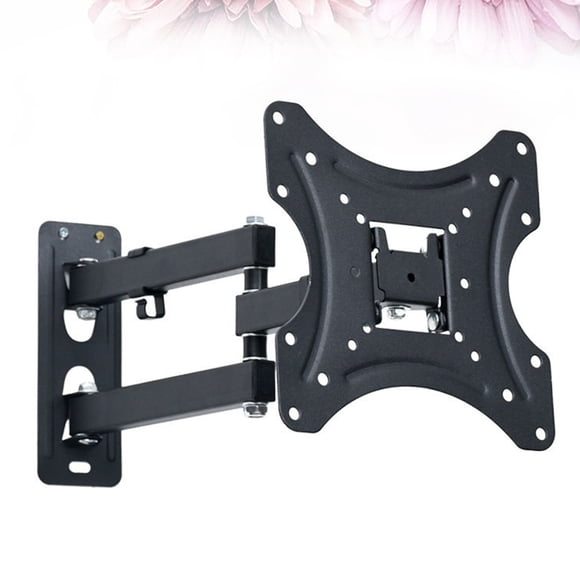 OULII Adjustable Monitor Mount Wall Bracket Compatible Steel Black 1Pack Household Use