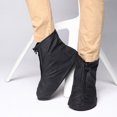 thumbnail image 1 of Unisex Shoes Covers Rain Boots Cover PVC Reusable Non-slip Cover Waterproof, 1 of 9