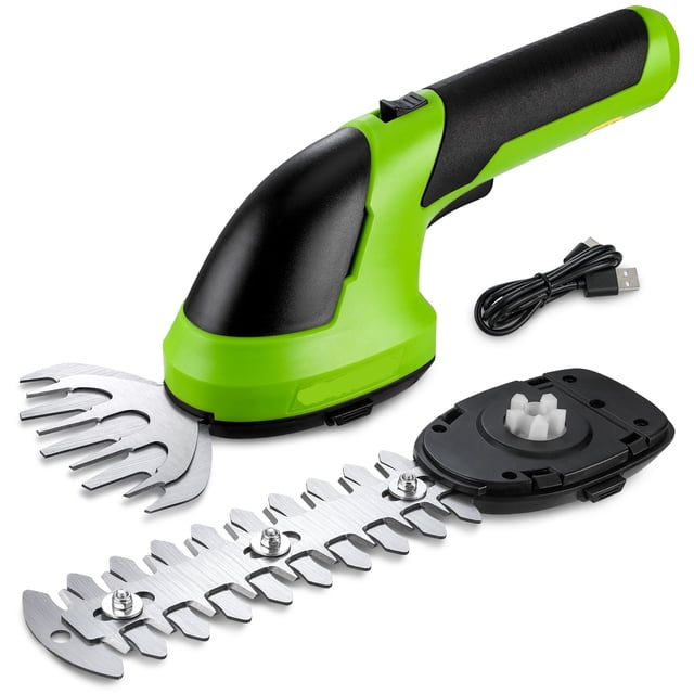 Cordless Grass Shear Shrubbery Trimmer Handheld Hedge Trimmer 7.2V Electric Grass Trimmer ,For Comfortable Grip