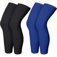 thumbnail image 1 of Manchon de Compression pour Jambe, Manchons de Jambe Pleine Longueur, Sports, Cyclisme, Manchons de Jambe pour Hommes Femmes, Course, Basketball, 1 of 7