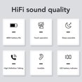 thumbnail image 3 of Bluetooths Sleep Earbuds, Touch Control  Earbuds with Digital Display Charging Case, Mini Wirelessly Ear Clip Headphones Type C Charging for Daily Life, 3 of 8