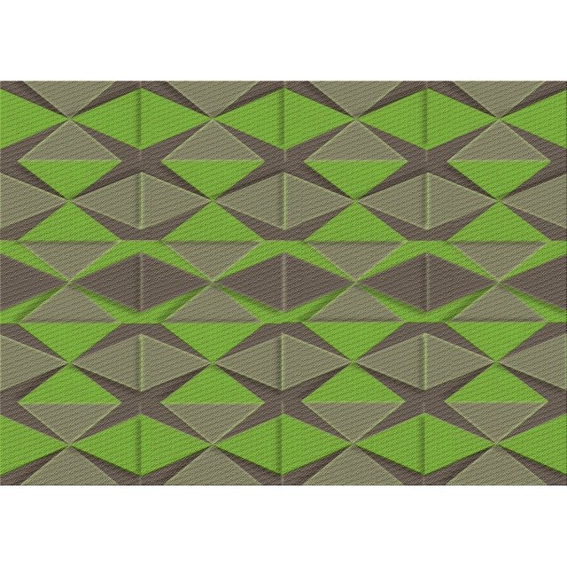 Ahgly Company Tapis d'Intérieur Lavables à la Machine, Rectangulaires, Bruns, 5' x 7'