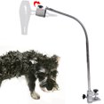 thumbnail image 1 of Support de Séchoir de Table de Toilettage pour Animaux en Acier Inoxydable, Support de Séchoir de Table de Toilettage pour Animaux, Robuste pour Chien Chat pour Mobilier Quotidien Animal, 1 of 8