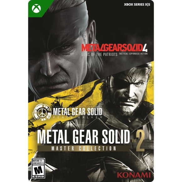 Metal Gear Solid Master Collection Vol2 66.99 - Xbox Series X|S, Xbox One (Digital Code)