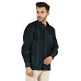 thumbnail image 3 of Bestman Solid Formal Button Down Shirt For Men Long Sleeve With Patch Pocket Business Wear, 3 of 7