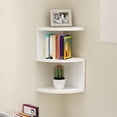 thumbnail image 1 of Wzzjkit Kitchen Rack, Corner Shelf Corner Corner Shelf No Punch Wall Organizer Bedroom Living Room Corner Bookshelf Kitchen Cabinet Storage Shelf, Kitchen Racks and Shelves, 1 of 6
