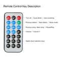 thumbnail image 3 of BT , 80W X 2 Stereo Receiver Mini Hi Fi Integrated Amp With Headphone Jack, Bass Treble Control For Home Speakers, USB, Memory Card,, 3 of 8