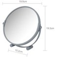 thumbnail image 2 of Makeup Vanity Mirror 1x / 3X Magnifying 360 Degree Swivel Magnifying Mirror Portable Tabletop Mirrors, 2 of 9