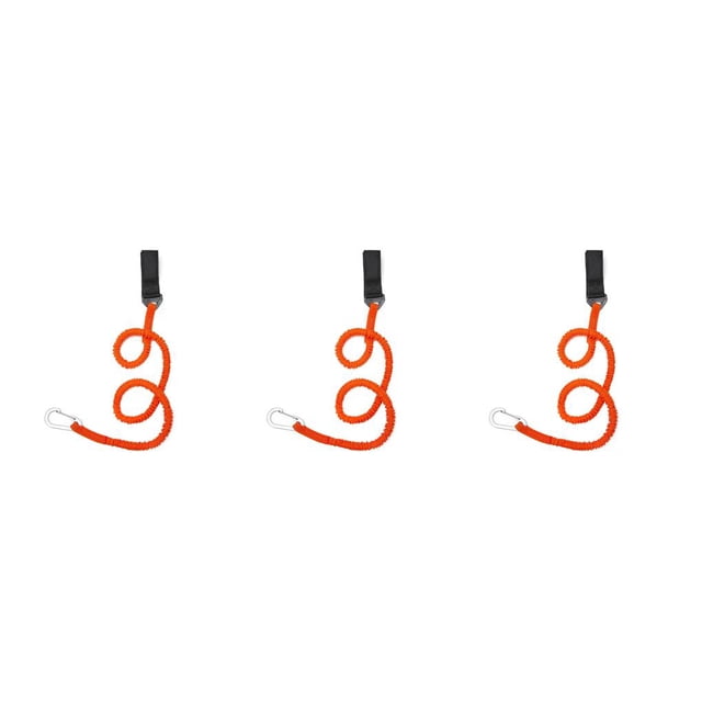 Youkk Canoe Paddle Leash Board Rope Elastic Safety Lanyard Cord Water Sports Boats 1 Piece 3Set