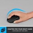 thumbnail image 2 of Logitech M330 SILENT PLUS Wireless Mouse, 2.4GHz with USB Nano Receiver, 1000 DPI Optical Tracking, 2-year Battery Life, Compatible with PC, Mac, Laptop, Chromebook, Black, 2 of 7