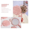 thumbnail image 4 of Miroir Rétro de Style Européen à Motif de Rose, Petit Miroir en Plastique, 4 of 8