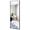 Black, variant on Costway 59''Full Length Body Mirror Aluminum Frame Leaning Hanging Dressing Mirror Gold