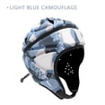 thumbnail image 2 of AMERTEER Soft Shell Football Helmet Scrum Cap 7v7 Rugby Helmet Foam Cotton Protective Soft Padded Headgear Autism Surf Flag Football Helmet Youth Adult, 2 of 6