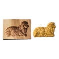 thumbnail image 2 of Oleegame 2PC Cookie Mold DIY Baking Moulds Wooden Cookie Cookie Moulds Embossing Craft Decorative Baking Tools For Christmas Thanksgiving Christmas Kitchen, 2 of 5