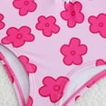 thumbnail image 4 of Toddler Girl Swimsuits Rash Guard Summer Sun Protection Long Sleeve Girls Bathing Suit Size 2-3 Years, 4 of 6