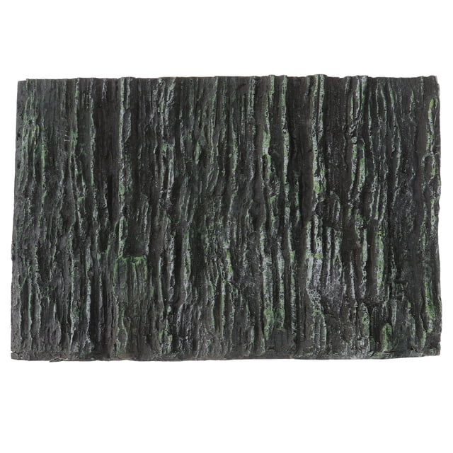 CIMAXIC 1pc Fish Tank Background Board Vertical Grain Reptile Box 3D Decorative Board,17.72"X11.81"X1.57"