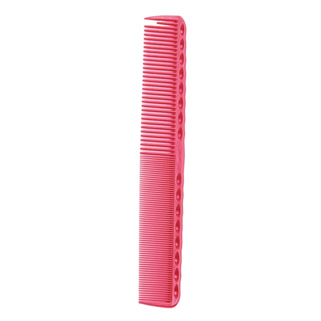 Professional Barber Hairdressing Comb Hair Cutting Styling Combs Rose Red Rose Red 19x3cm