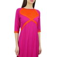 thumbnail image 4 of Phagun Tunique pour Femmes en Coton Kurti Indienne de Designer Kurta Droite, 4 of 7