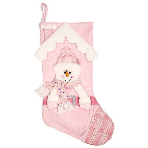 Christmas Stocking Snowman Reindeer Xmas Stockings Holiday Christmas Decoration for Family Kids Christmas Ornaments Christmas Decorations Fall Decor Halloween Decorations