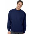 thumbnail image 1 of Hanes Chandail Molletonné à Col Rond ComfortBlend EcoSmart pour Hommes - Meilleur Vendeur, 3TG, Bleu Marine Foncé, 1 of 7