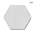 thumbnail image 3 of 32Pcs Acrylic Mirror Wall Stickers Hexagon Shape Reflective Smooth Home Party Decorations Decals Waterproof Stereo Wallpaper Classroom Door Party, 3 of 7