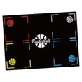 thumbnail image 1 of koolsoo Tapis d'Entraînement de Basketball Intérieur Durable Antidérapant Agilité Tapis d'Entraînement pour les Pieds Style C 94cmx67cm, 1 of 9