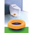 thumbnail image 1 of Spacio Elastic Wax Free Toilet Gasket with Toilet Bolts, 1 of 5