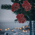 thumbnail image 3 of Christmas Tree Decorations,Artificial Frosted Holly Berries Fake 12 Mm Mini Christmas Fruit Berry Flower Decor Simulated Small Berries Christmas Tree Wreath Patio Table Decorations, 3 of 6