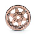 thumbnail image 3 of Moobody Aluminum Alloy Wheel Rim Beadlock Wheel Rims Hub 4pcs Replacement for 1/10 TRX4 Axial SCX10 90046 SCX10 III AXI03007 AXI03003 RC Car, 3 of 7
