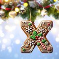 thumbnail image 1 of Rwnbm 26 Letters Christmas Tree Decoration Pendant Christmas Tree Ornaments Personalized DIY Christmas Ornaments Christmas Decoration Xmas Tree Hanging Decor Feature, 1 of 4