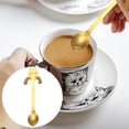thumbnail image 1 of Oleegame 1PC Stainless Steel Cutlery Set Cat Spoon Short Handle Spoons Flatware Coffee Drinking Tools Kitchen Gadge, 1 of 7