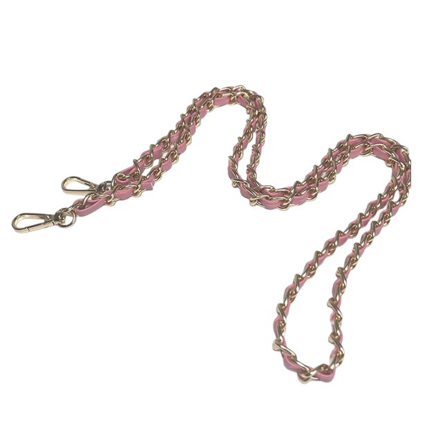 Milaget Sangle de Chaîne pour Femmes Poignée de Remplacement pour Pochette de Sac Accessoires Bricolage APink
