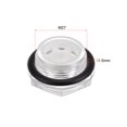 thumbnail image 3 of Unique Bargains M27x1.5mm Male Threaded Organic Glass Air Compressor Oil Level Gauge Sight Glass 5Packs, 3 of 5