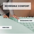 thumbnail image 2 of Dream Serenity 1.5" Eco-Zone Memory Foam Mattress Topper, Double, 2 of 8