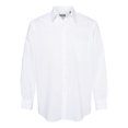thumbnail image 1 of Van Heusen Mens Broadcloth Point Collar Solid Shirt, 3XL, White, 1 of 1