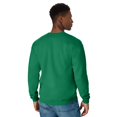 thumbnail image 2 of Hanes Chandail Molletonné à Col Rond EcoSmart pour Hommes, m, Vert Kelly, 2 of 7