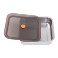 thumbnail image 2 of YUMILI Contenant de Rangement des Aliments en Acier Inoxydable, Contenants de Préparation de Repas, Boîte à Bento en Métal Scellée sous Vide pour Réfrigérateur (1200 ml), 2 of 14