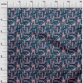 thumbnail image 2 of oneOone Cotton Poplin Fabric Triangle Geometric Printed Craft Fabric BTY 56 Inch Wide, 2 of 5