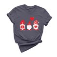 thumbnail image 2 of Meichang T-Shirts de la Saint-Valentin pour Femmes, T-Shirts Graphiques Amusants de la Saint-Valentin, Manches Courtes, Col Rond, T-Shirts de Fête en Liquidation, Cadeaux de la Saint-Valentin, 2 of 6