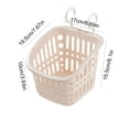 thumbnail image 3 of Yhmxh Bathroom Organizer Bathroom Storage Pool Side Storage Basket Set Pool Cup Above Ground Pool Accessories Pool Toy Basket Pool Storage Bins for Most Frame Pools Pool side Storage Basket, 3 of 4