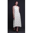 thumbnail image 4 of Bimba Robe de Plage d'Été pour Femmes à Imprimé Bloc, Dos Nu, Col Licou – Grande, 4 of 6