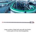 thumbnail image 3 of Mini Rail de Guidage Linéaire, MGN7H-300-1R Autocentrage Linéaire Coulissant Installation Facile pour Machine, 3 of 8