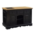 thumbnail image 1 of McNally Kitchen Island, Black, 1 of 9