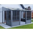 thumbnail image 1 of Gazebo Penguin Florence Ajouter Une Pièce 10 ft. x 16 ft. en Gris, 1 of 9