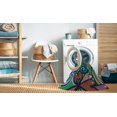 thumbnail image 2 of Ahgly Company Tapis d'Intérieur Lavable en Machine Carré Vert Menthe, 3 Pieds Carré, 2 of 7