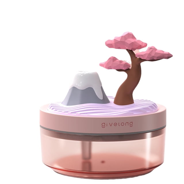 Dvkptbk New Mood Light Humidifier Mini Bedroom Living Room Office Silent Spray Desktop Hydration Device