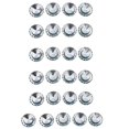 thumbnail image 2 of veasfak 15mm DIY Shell Loose Sequin Paillette Sewing Garment Embellishment Wedding Craft Sliver, 2 of 9