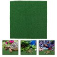 thumbnail image 4 of Artificial Grass Square Mat Fake Grass Turf Patch Synthetic Garden Grass Tiles Realistic Grass Rug for Indoor Outdoor, 4 of 8